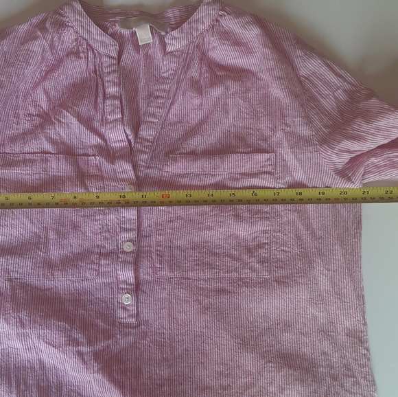 MICHAEL Michael Kors Pink Long Sleeve Blouse - Picture 5 of 7